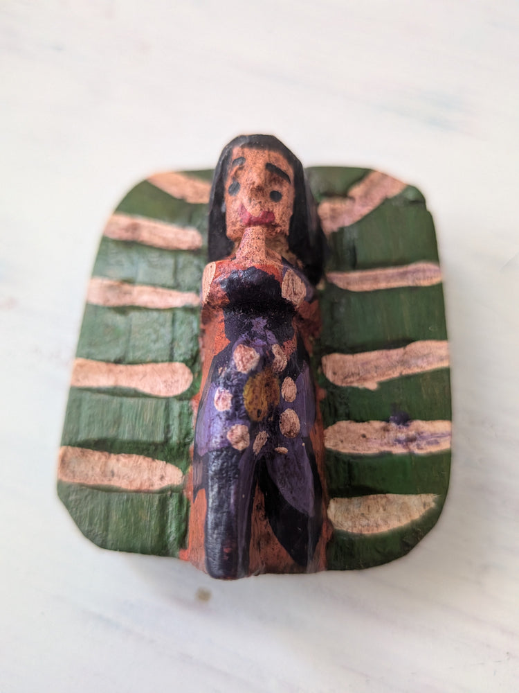 Medium Wooden Guatemalan Nativity Scene