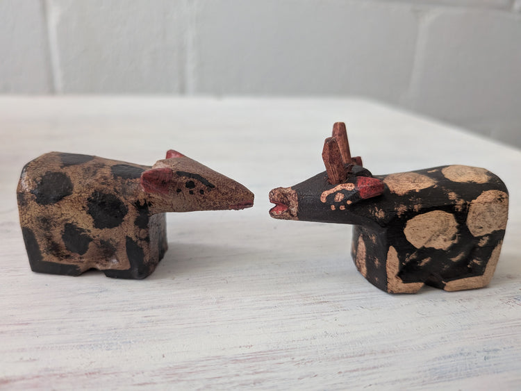 Medium Wooden Guatemalan Nativity Scene