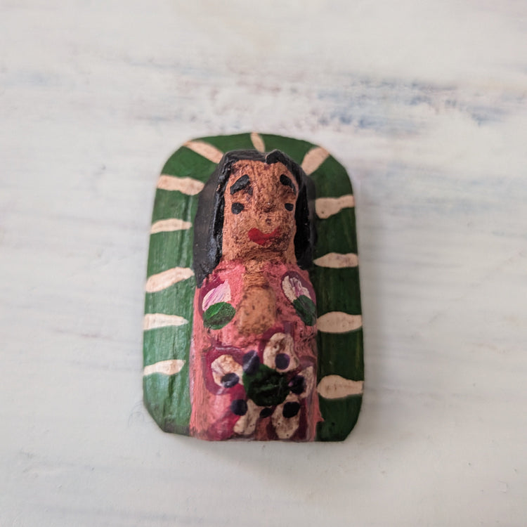 X-Small Wooden Guatemalan Nativity Scene