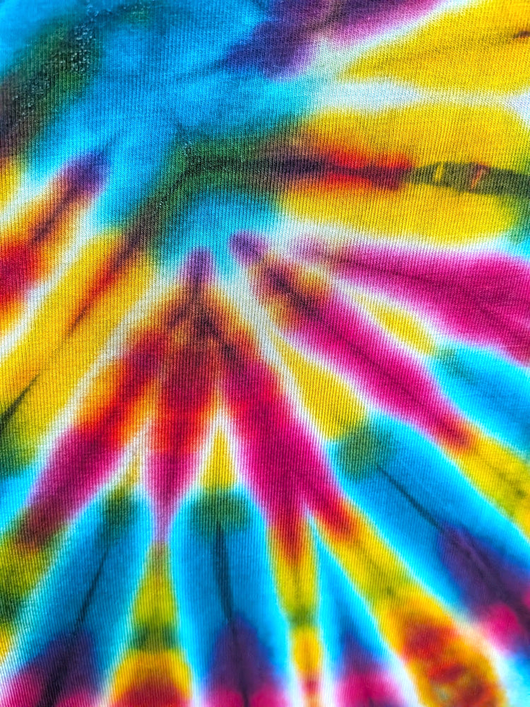 Tie Dye Flared Dance Skirt