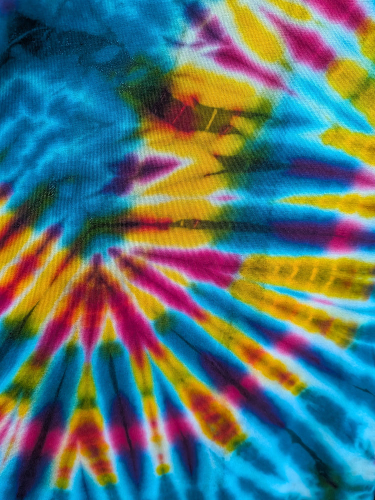 Tie Dye Flared Dance Skirt