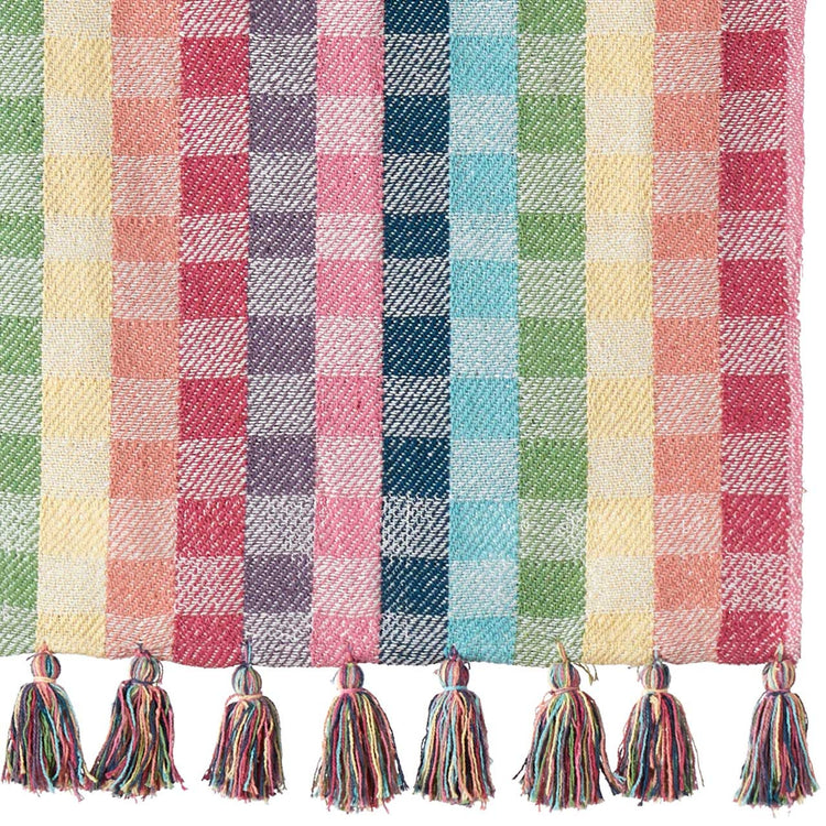 Colorful Rethread Throw