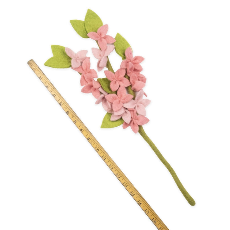 Felt Forsythia Flower
