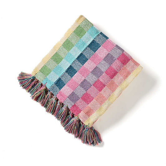 Colorful Rethread Throw