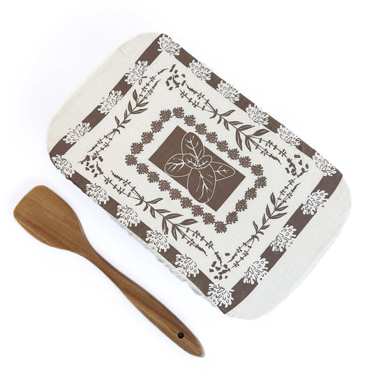 Herbs Rectangle Cotton Casserole Dish Cover
