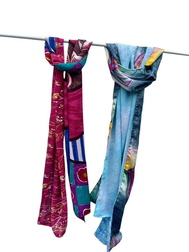 Reversible Sari Scarf
