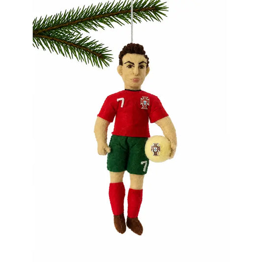 Ronaldo Felt Ornament