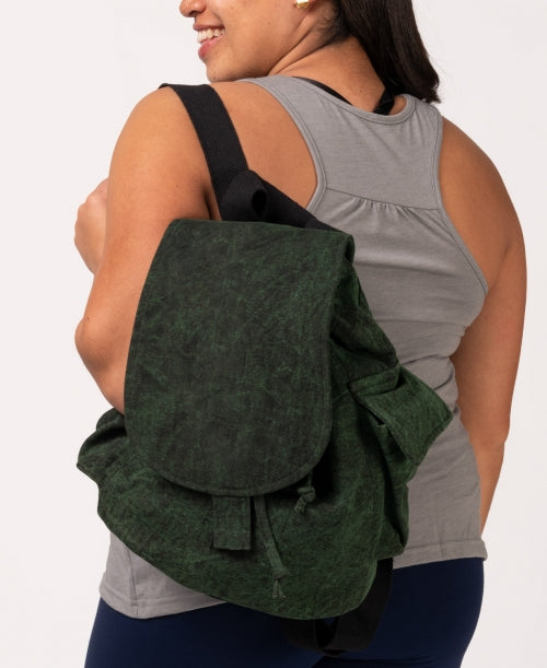 Solid Color Slouchy Backpack