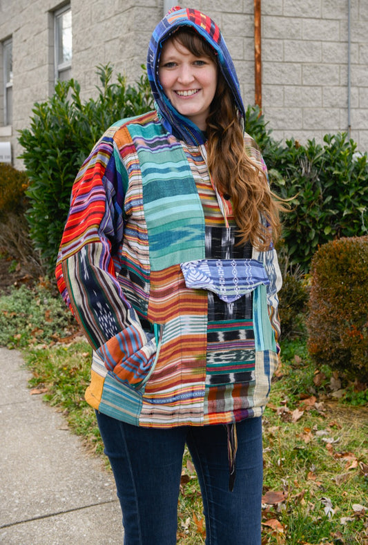 Guatemalan Patch Pullover