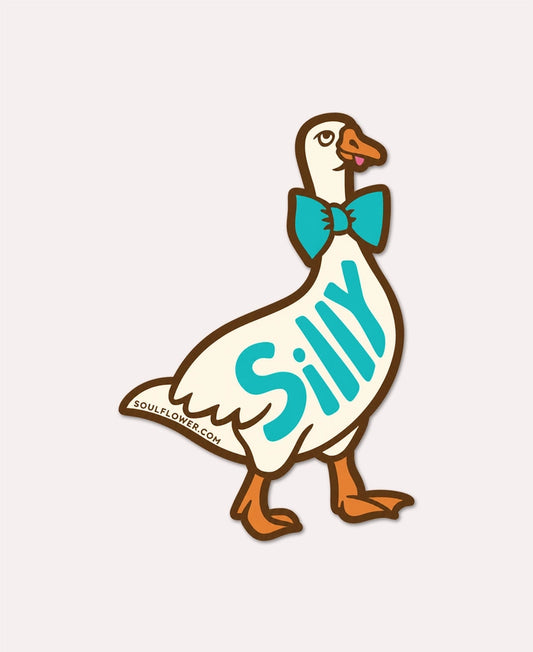 Silly Goose Vinyl Sticker
