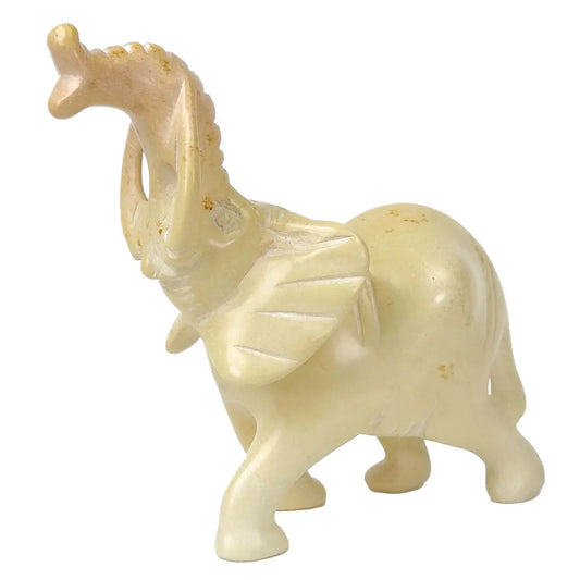 Soapstone Elephant Sculpture