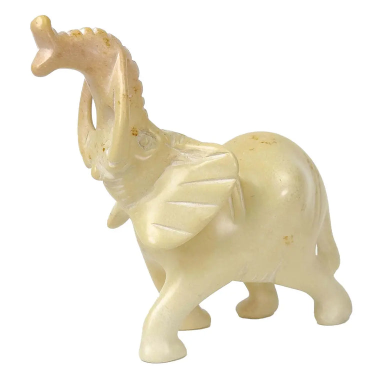 Soapstone Elephant Sculpture
