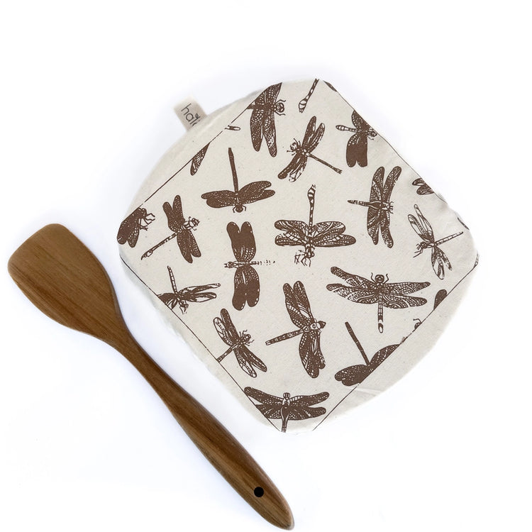 Dragonfly Square Cotton Casserole Cover