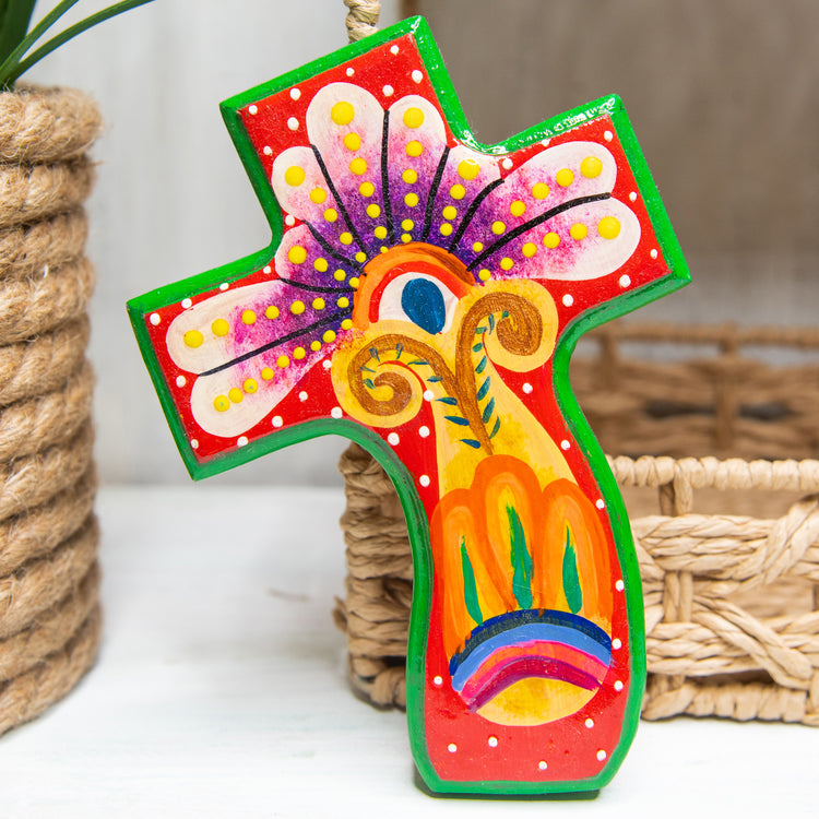 Colorful Wooden Crosses