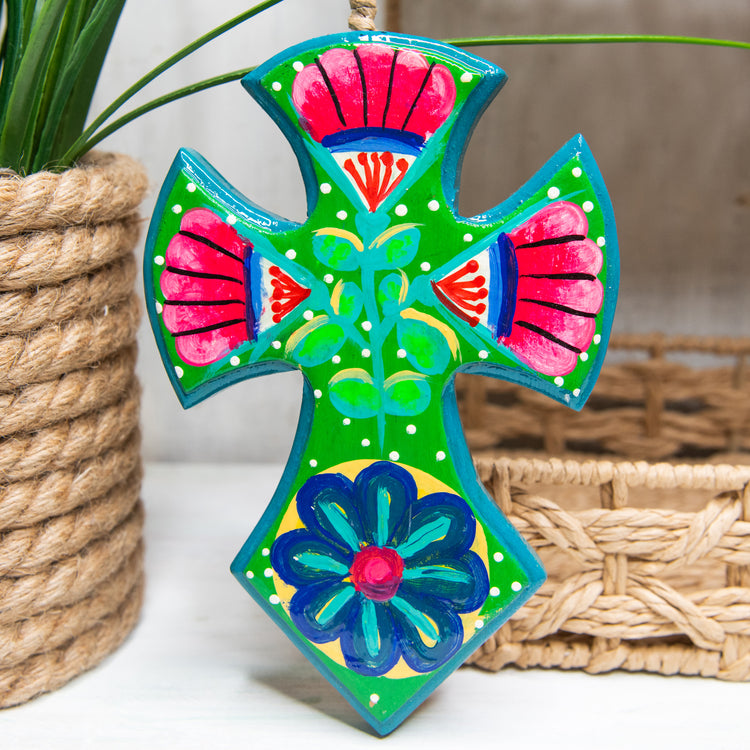 Colorful Wooden Crosses