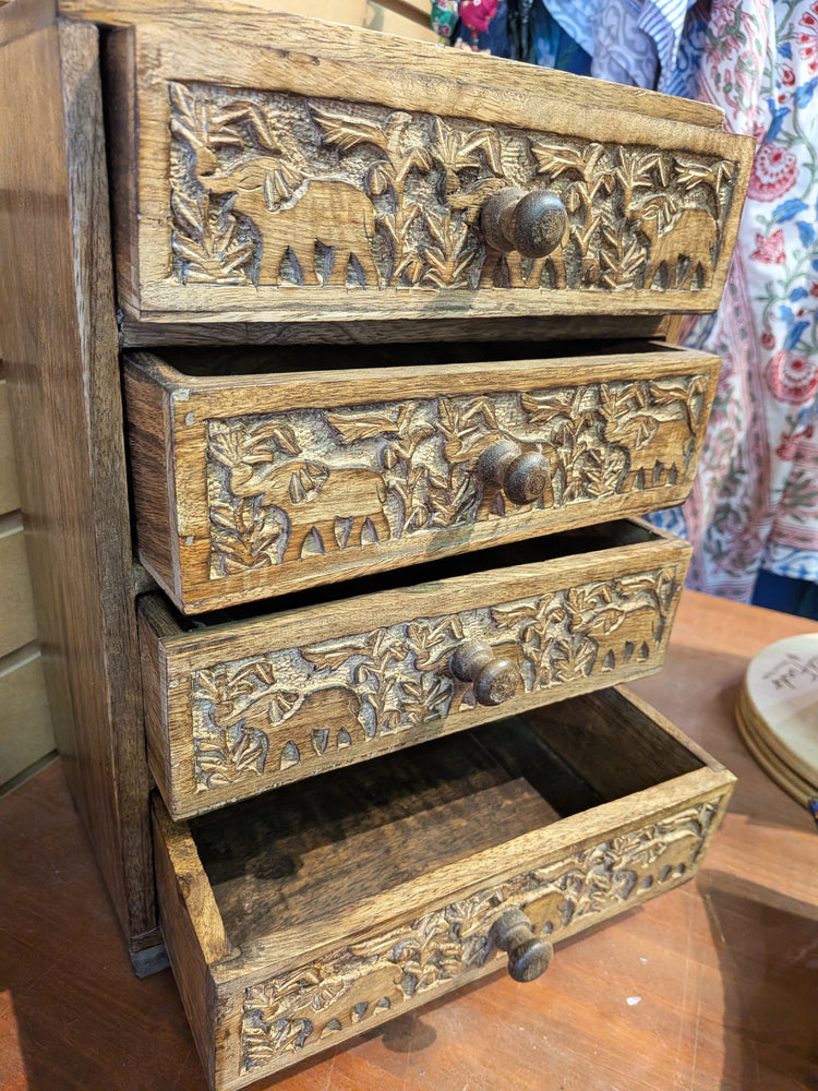 Tabletop Elephant Chest