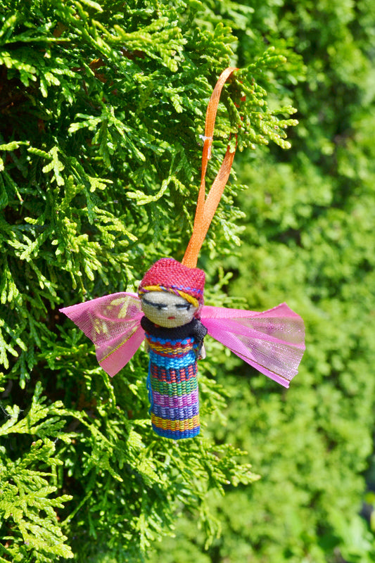 Worry Doll Angel Ornament