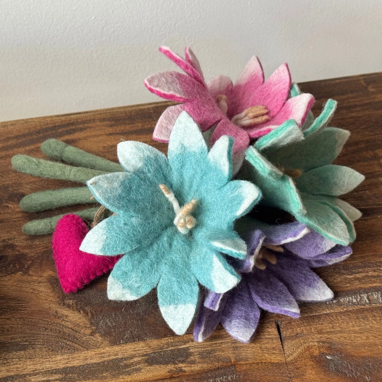Felt Flower Bouquet