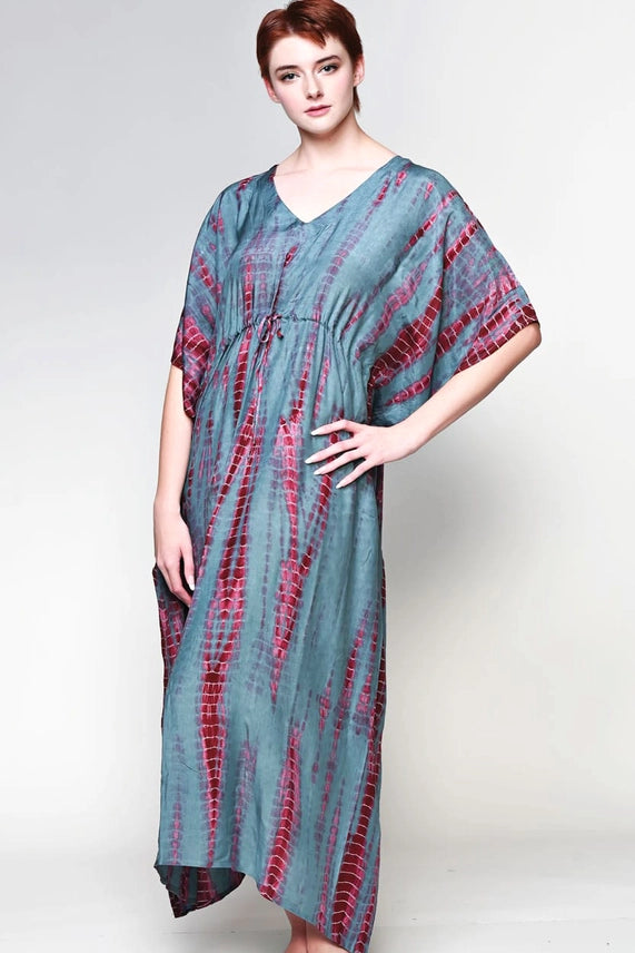 Shibori Caftans