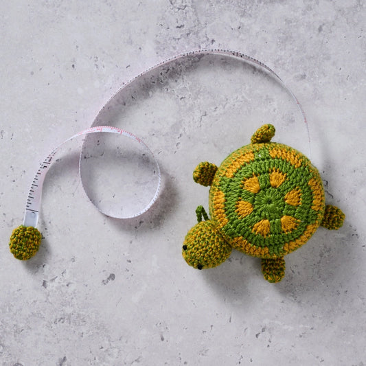 Crocheted Animal Tape Measures