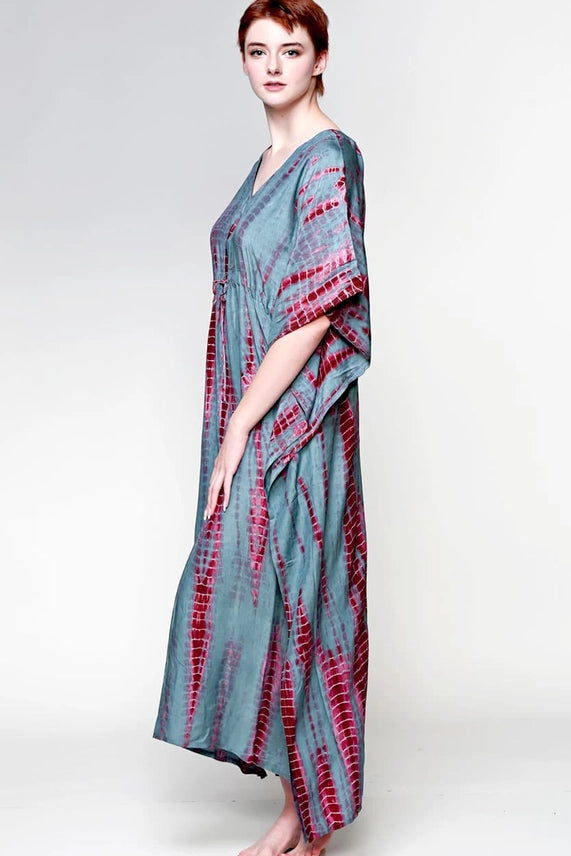 Shibori Caftans