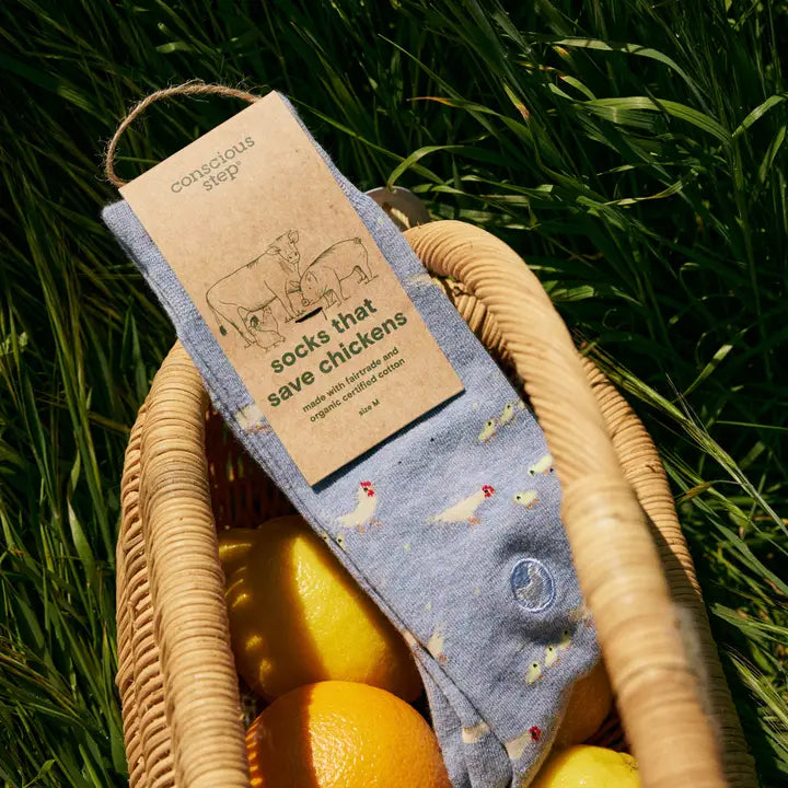 Socks That Save Chickens