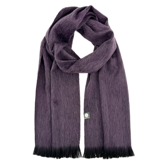 Decadent Plum Alpaca Scarf