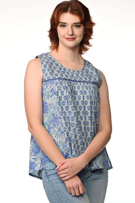 Pavitra Block Print Top