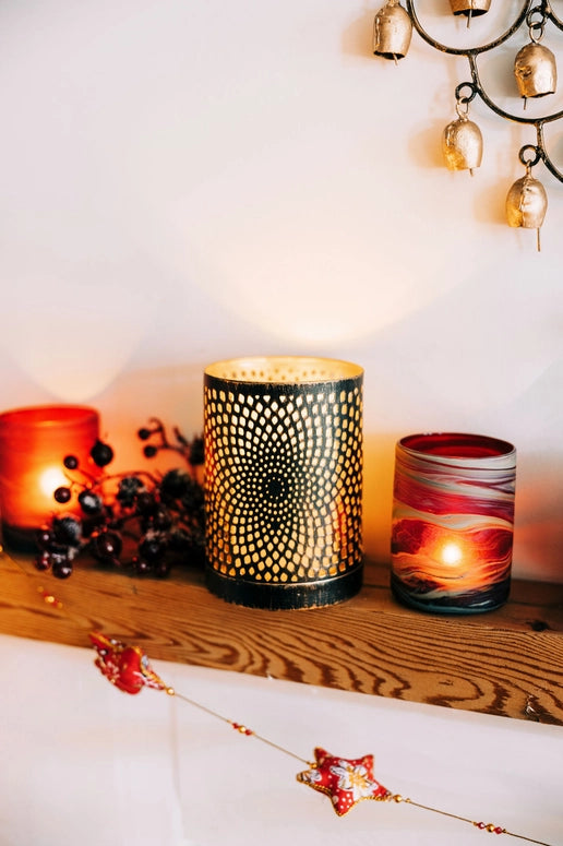 Fiery Sands Candleholder