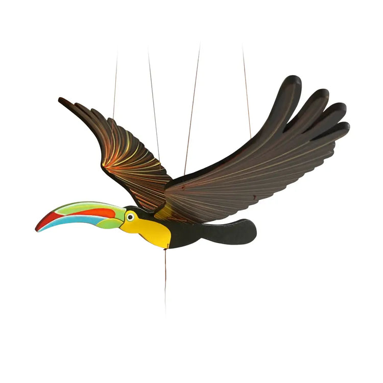 Toucan Flying Bird Mobile