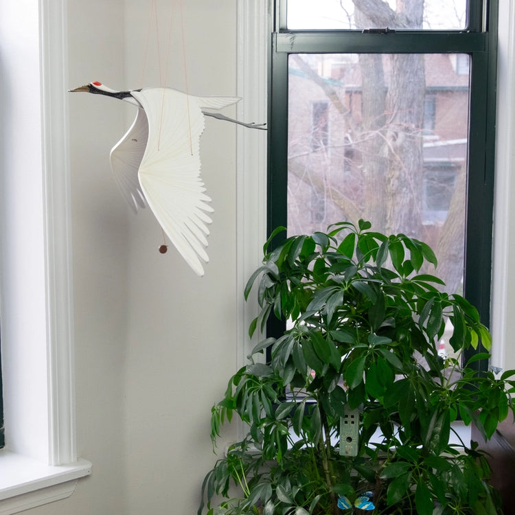 Crane Bird Flying Mobile