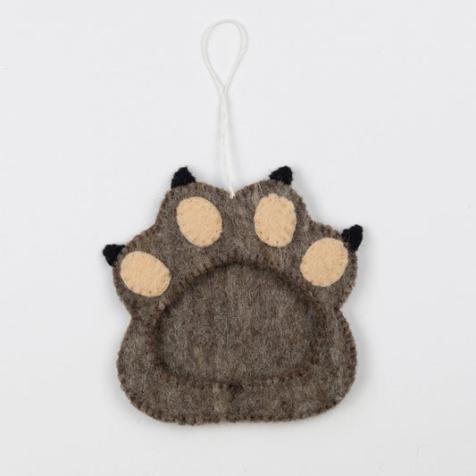 Paw Print Pet Picture Ornament