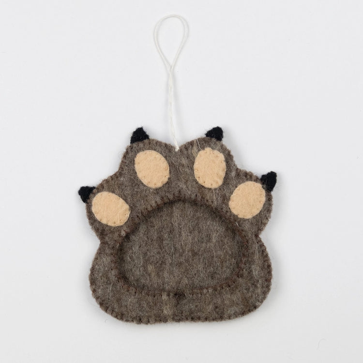 Paw Print Pet Picture Ornament