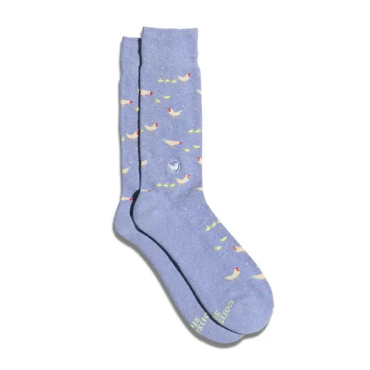 Socks That Save Chickens