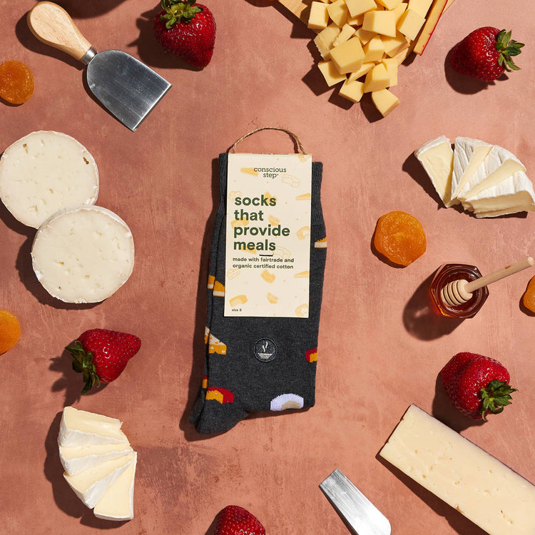 Cheese Socks that Provide Meals
