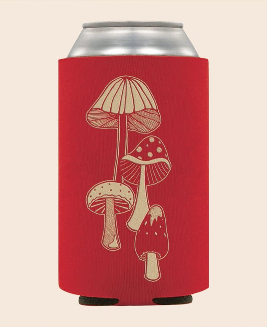 Retro Mushroom Koozie