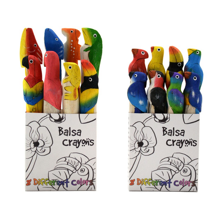 Balsa Crayon Box