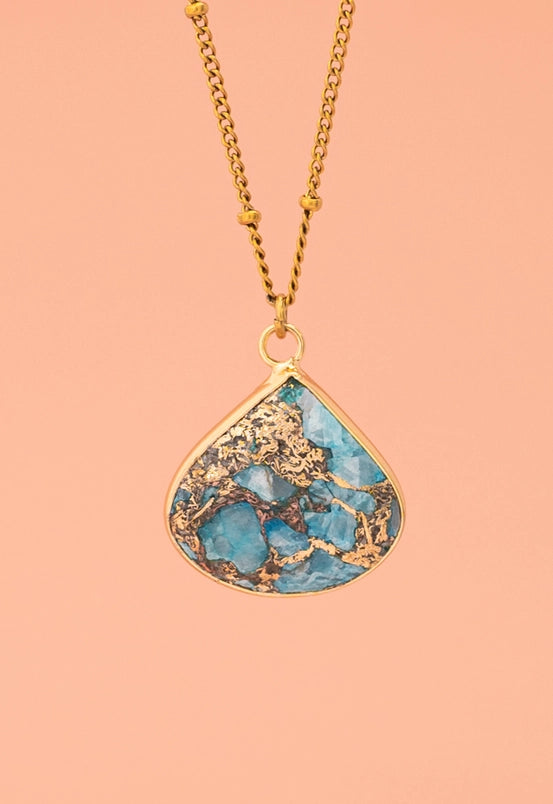 Emperor Stone Blossom Necklace