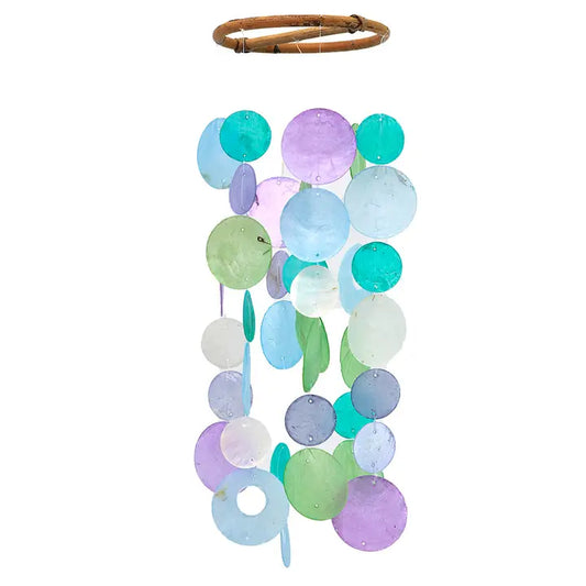 Small Wisteria Capiz Chime