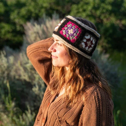 Retro Crochet Ear Warmer