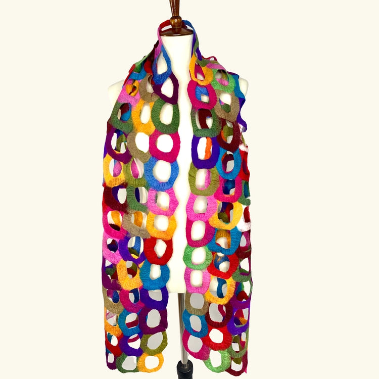 Ring Multicolor Scarf