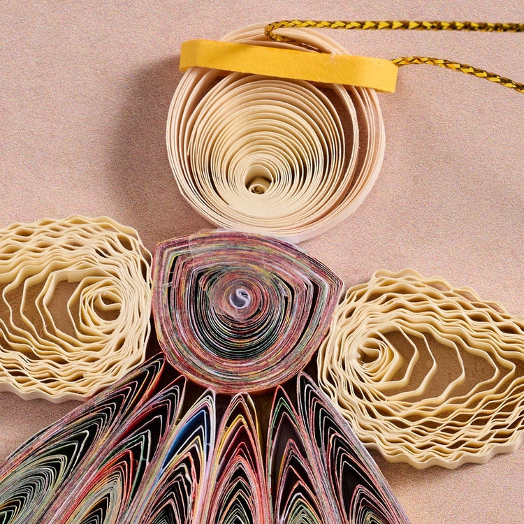 Diu Quilled Angel Ornament
