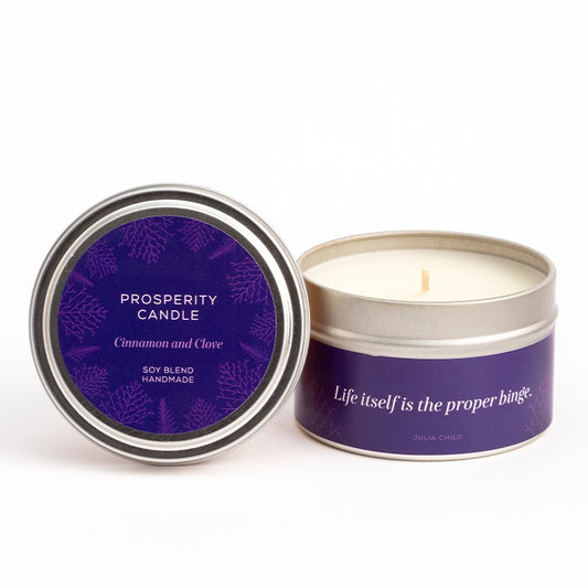 Cinnamon and Clove Prosperity Candle