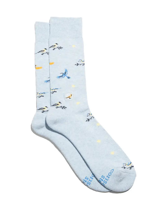 Socks That Protect Songbirds