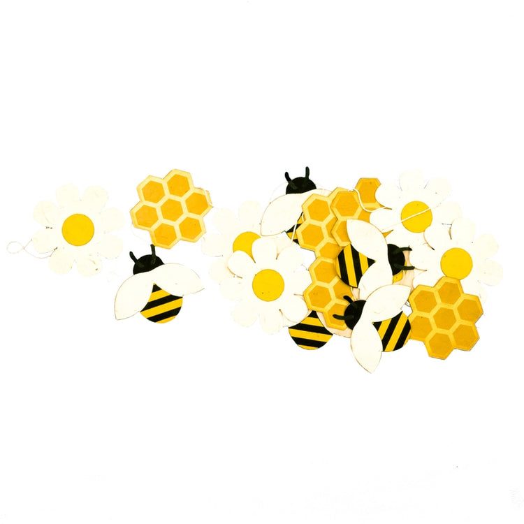 Honey Bee Eco-paper Garland