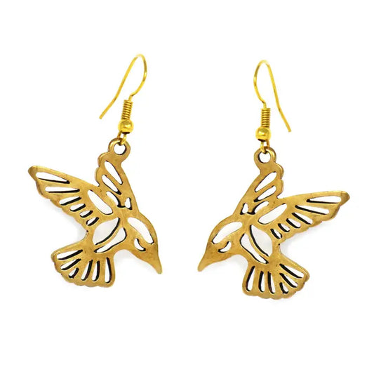 Hummingbird Dangle Earrings