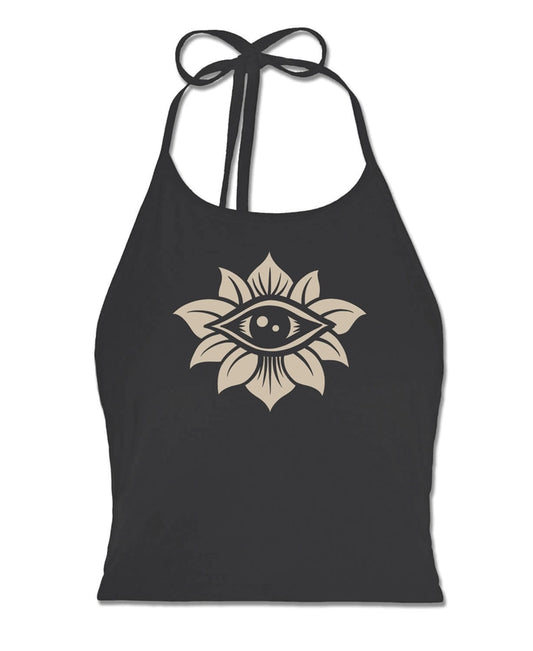 Lotus Gaze Halter Top