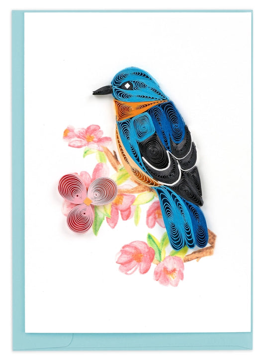 Bluebird on Branch Gift Enclosure Card
