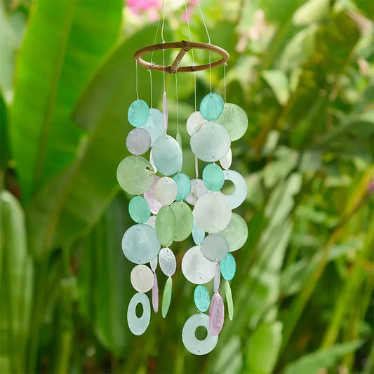 Small Wisteria Capiz Chime