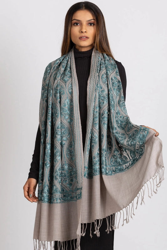 Surani Embroidered Shawl